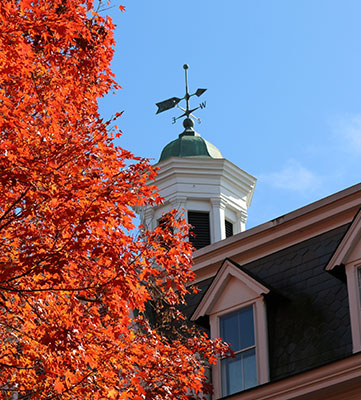 Pennington campus in Fall